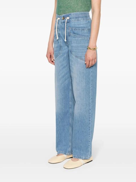 Ba&Sh Mima straight-leg jeans - Blue