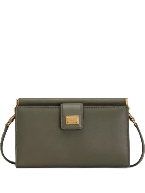 Dolce & Gabbana leather mini bag - Green - zdjęcie produktu nr 1