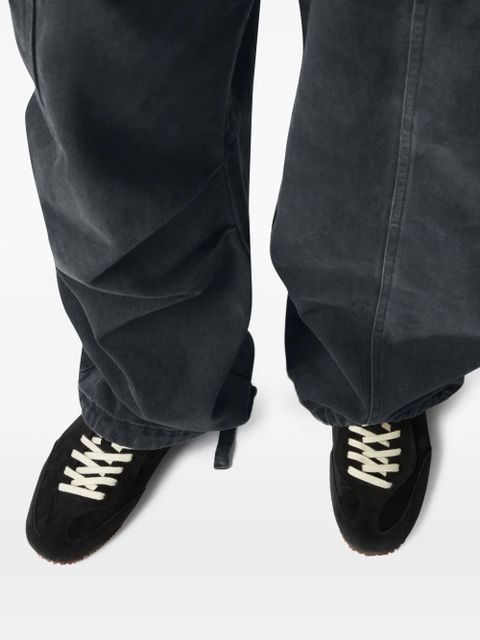 Axel Arigato Daze suede lace-up sneakers - Black