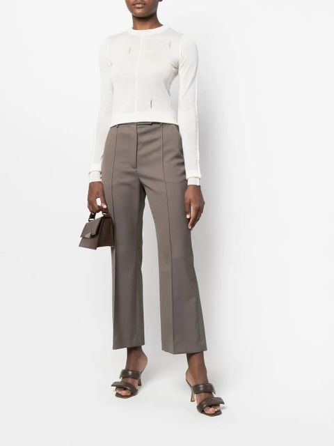 AMIRI distressed cashmere jumper - Neutrals - zdjęcie produktu nr 2