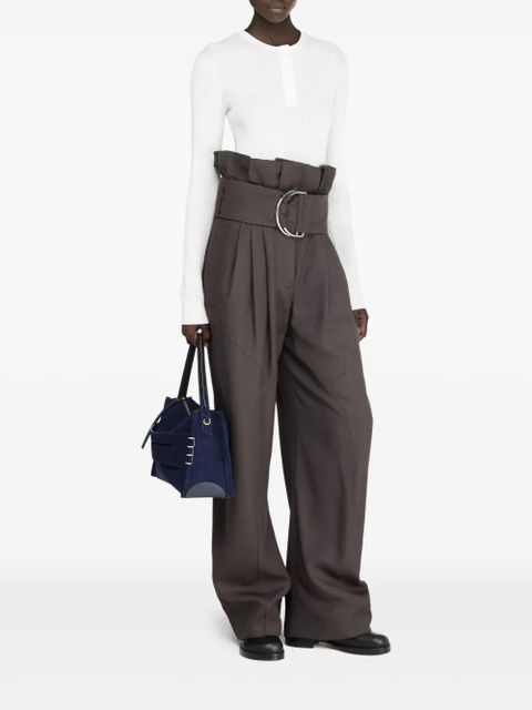 JW Anderson gathered trousers - Grey