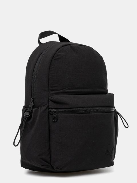 Puma plecak damski kolor czarny duży gładki 91714