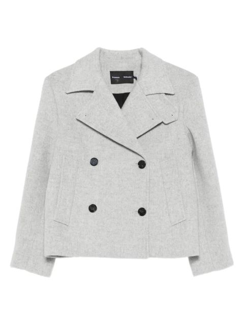 Proenza Schouler double-breasted wool-blend jacket - Grey - zdjęcie produktu nr 1