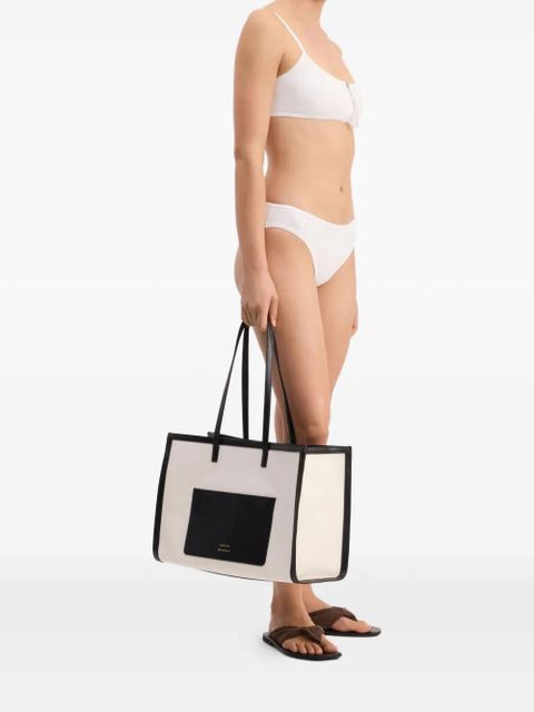 LouLou de Saison Olga smooth bikini bottom - White