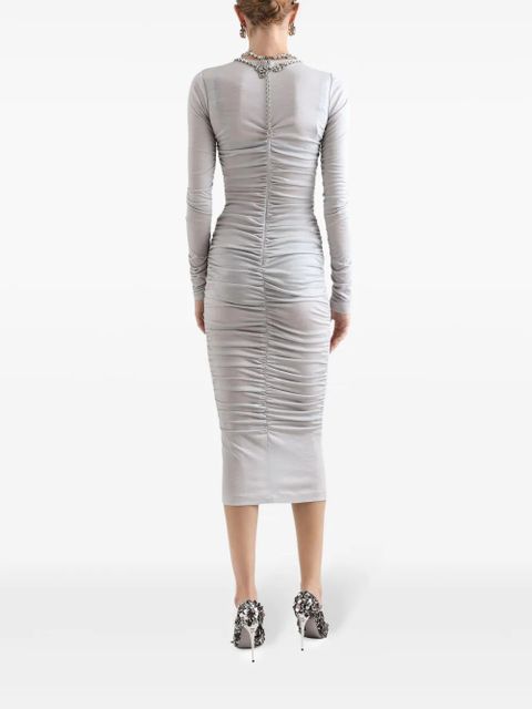 Dolce & Gabbana ruched dress - Grey