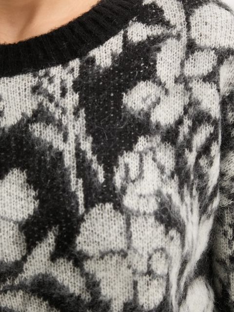 United Colors of Benetton sweter z dodatkiem moheru damski kolor czarny 1VAAE10F3