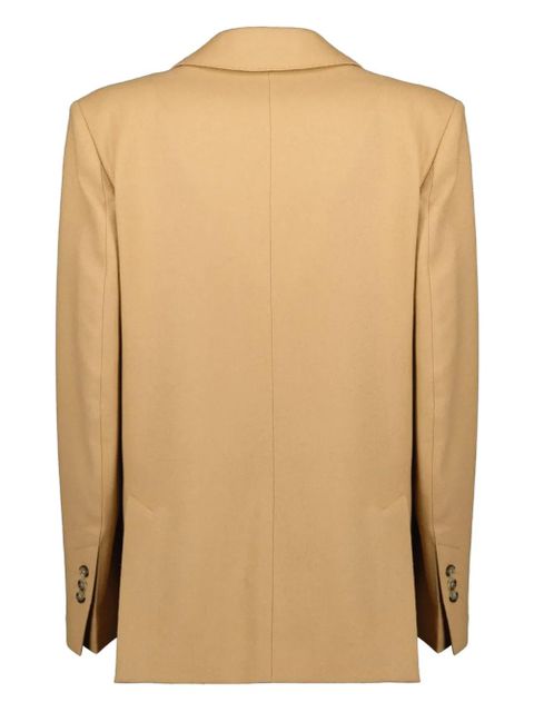 AMI Paris single breasted wool blazer - Neutrals