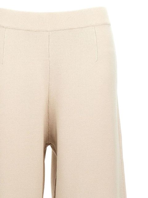 Max Mara Dula elastic-waistband knit trousers - Neutrals