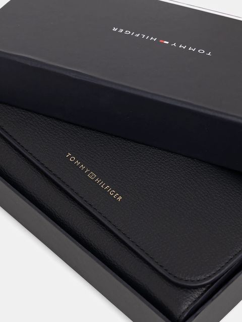 Tommy Hilfiger portfel damski kolor granatowy AW0AW17734