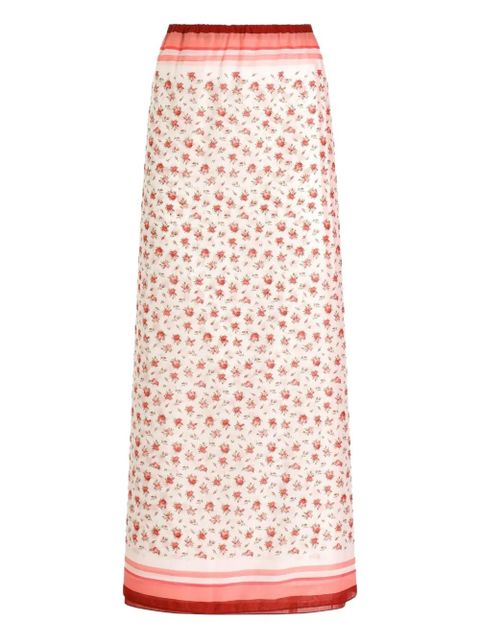 Dolce & Gabbana floral-print sarong - Neutrals - zdjęcie produktu nr 2