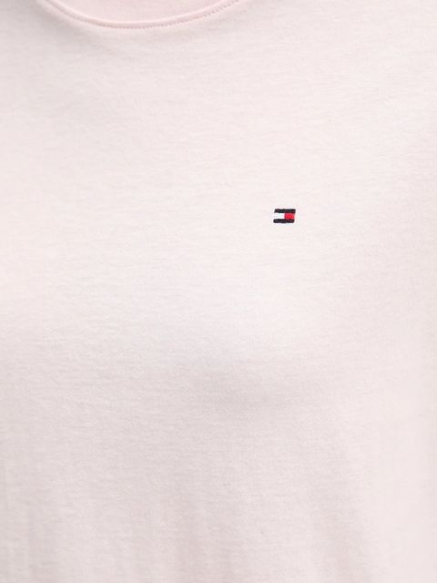 Tommy Hilfiger koszula nocna bawełniana damska kolor różowy bawełniana UW0UW05767