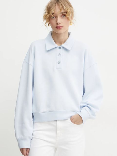 Filippa K bluza damska kolor niebieski gładka 31369 - zdjęcie produktu nr 1