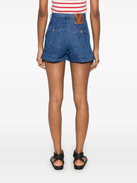 Valentino Garavani lightweight denim shorts - Blue - zdjęcie produktu nr 2
