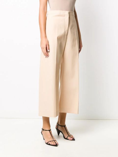Jil Sander wide-leg tailored trousers - Neutrals