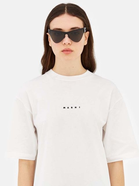 Marni okulary przeciwsłoneczne Mauna Lola kolor czarny EYMRN00029 004 GV2