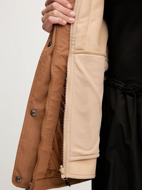 Columbia kurtka outdoorowa Drop Ridge IC kolor brązowy 2094761