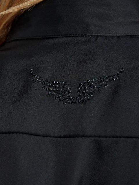 Zadig&Voltaire tie-neck shirt - Black