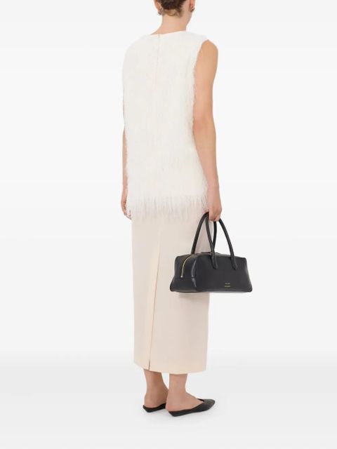 LouLou de Saison Yasmin fringed blouse - White