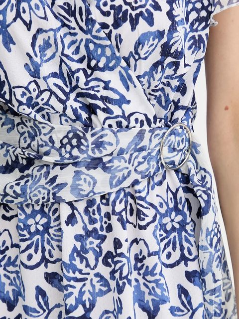 Morgan sukienka kolor biały mini prosta RNINA