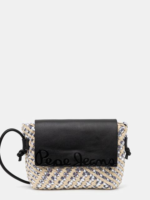 Pepe Jeans torebka BARKER GLOW kolor srebrny PL031612 - zdjęcie produktu nr 1