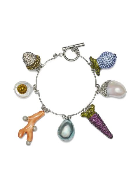 Tory Burch Curiosity Vegetable charm bracelet - Silver - zdjęcie produktu nr 1