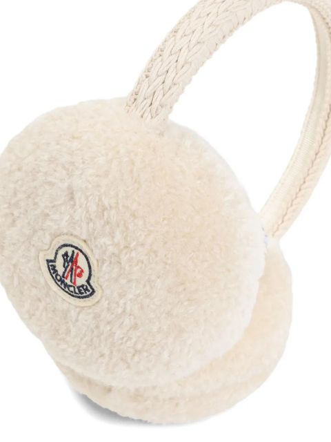 Moncler teddy ear muffs - Neutrals