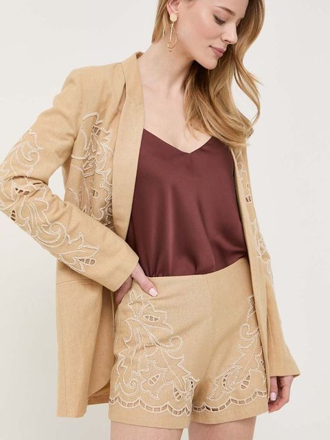 Twinset szorty lniane - zdjęcie produktu nr 1