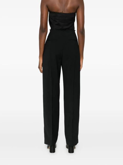 ENTIRE STUDIOS Zerobound raw-edge trousers - Black