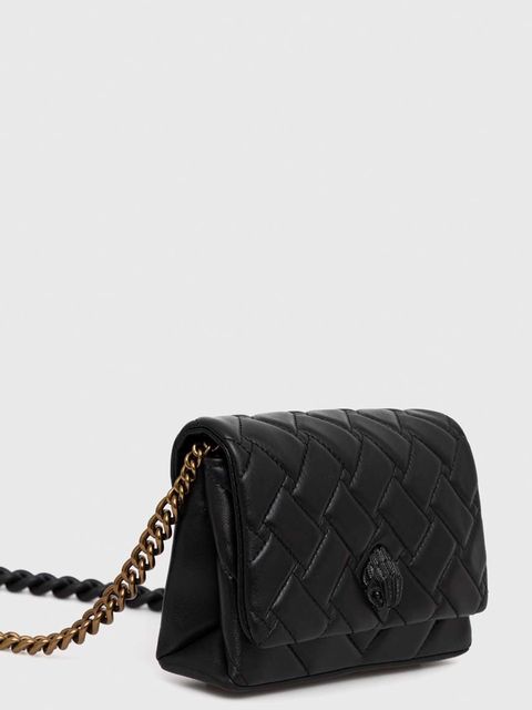 Kurt Geiger London kopertówka skórzana kolor czarny