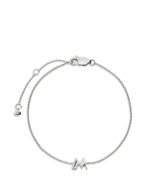 Monica Vinader Initial M chain bracelet - Silver - zdjęcie produktu nr 1