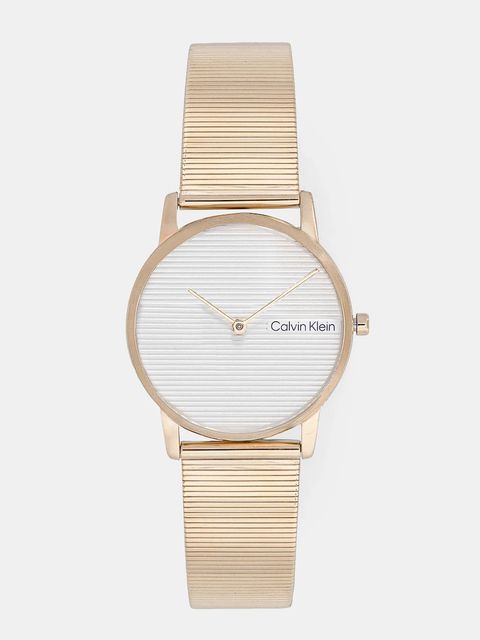 Calvin Klein zegarek damski kolor złoty 25100035 - zdjęcie produktu nr 1