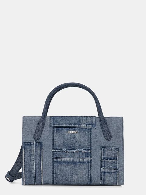 Guess torebka shopper damska jeansowa JODI - zdjęcie produktu nr 1