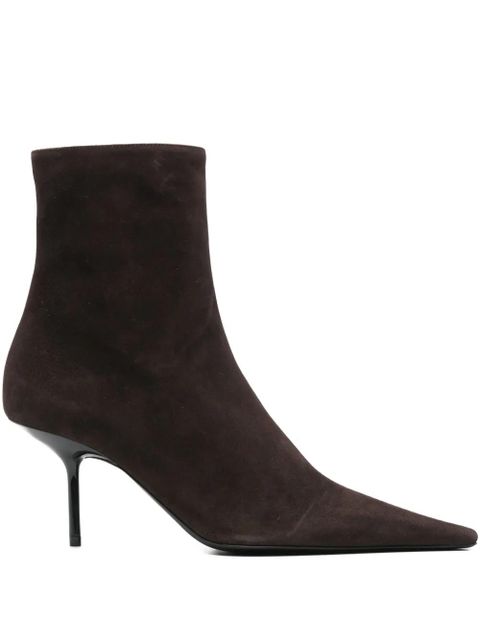 Victoria Beckham 45mm suede boots - Brown - zdjęcie produktu nr 1