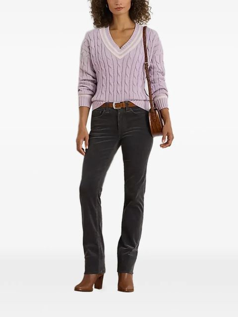 Lauren Ralph Lauren corduroy trousers - Grey