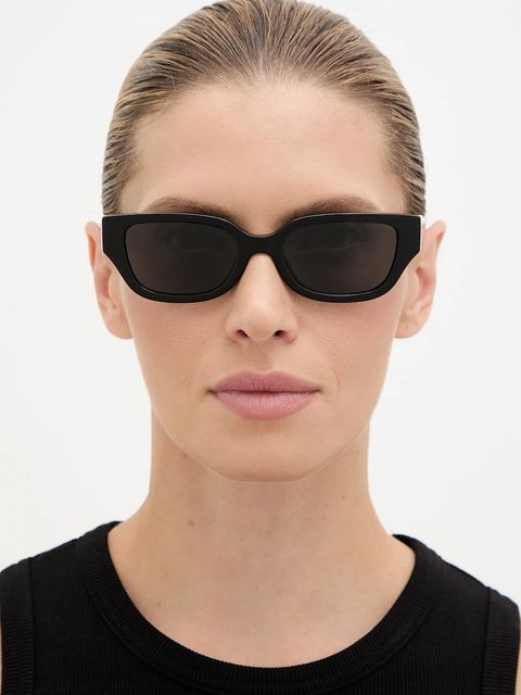 Coach okulary przeciwsłoneczne damskie kolor czarny 0HC8439U