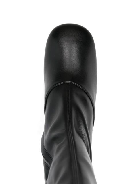 Chloé 8mm Janis block-heel knee-high boots - Black