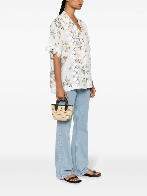 Longchamp Le Panier Pliage tote bag - Neutrals