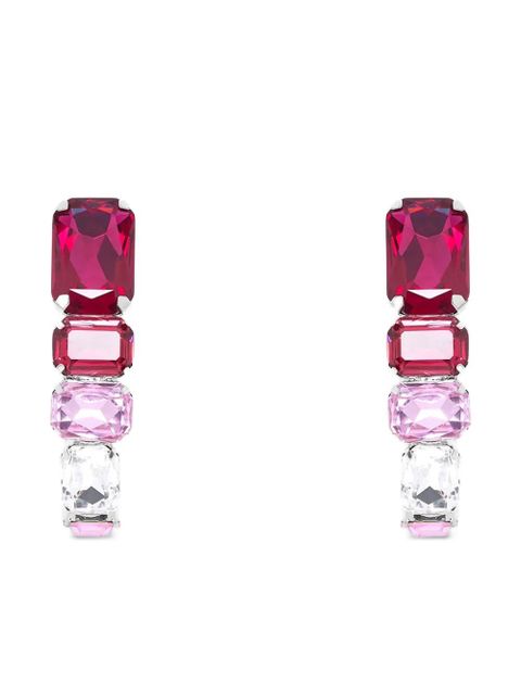 AREA crystal wrap earrings - Pink - zdjęcie produktu nr 1