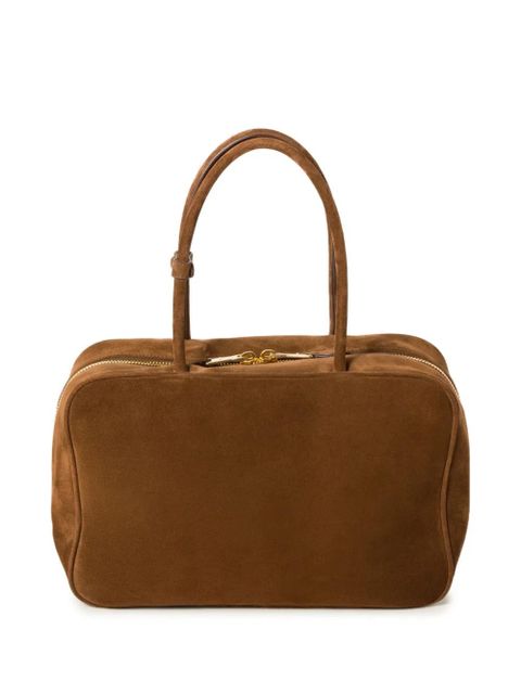 Miu Miu Beau logo-debossed suede bag - Brown - zdjęcie produktu nr 2