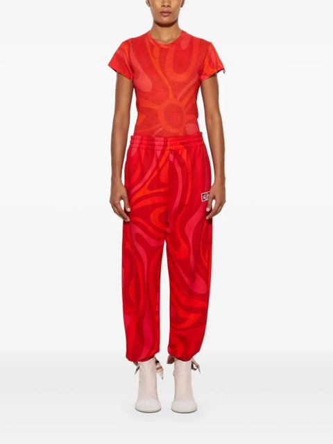 PUCCI fleece track pants - Red - zdjęcie produktu nr 2