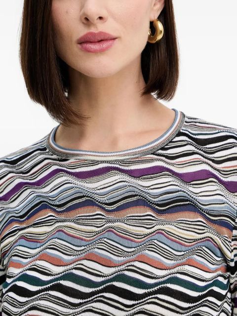 Missoni wavy sweater - White