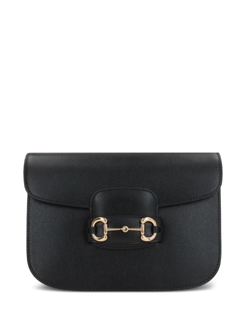 Gucci Horsebit 1955 flap shoulder bag - Black - zdjęcie produktu nr 1