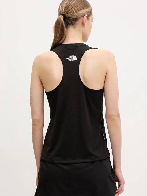 The North Face top sportowy Lightbright damski kolor czarny NF0A8BNUJK31