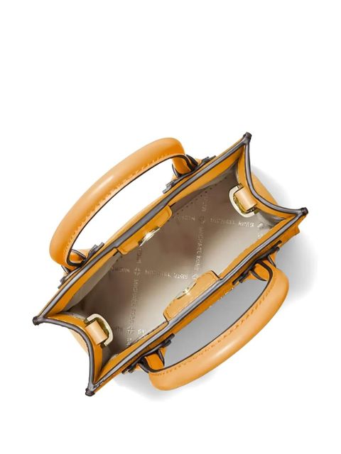 Michael Kors extra small Mercer leather cross body bag - Orange