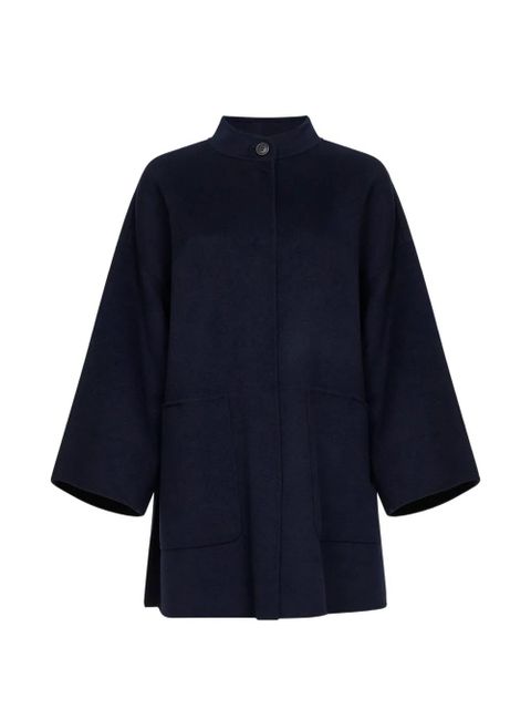 Weekend Max Mara patch-pocket coat - Blue - zdjęcie produktu nr 1