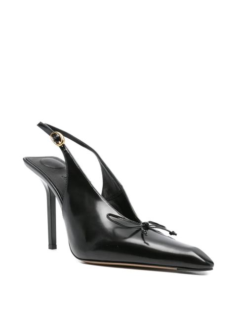 Jacquemus 110mm Le Cubisto pumps - Black - zdjęcie produktu nr 2