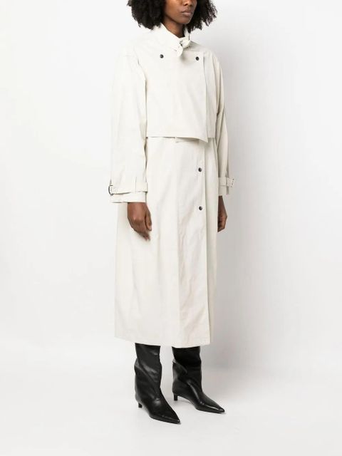 ISABEL MARANT Garali trench coat - Neutrals
