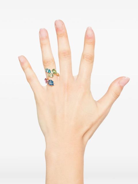 Swarovski multicolour cuts ring - Gold - zdjęcie produktu nr 2