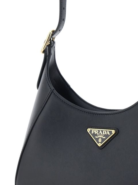 Prada City leather shoulder bag - Black - zdjęcie produktu nr 2