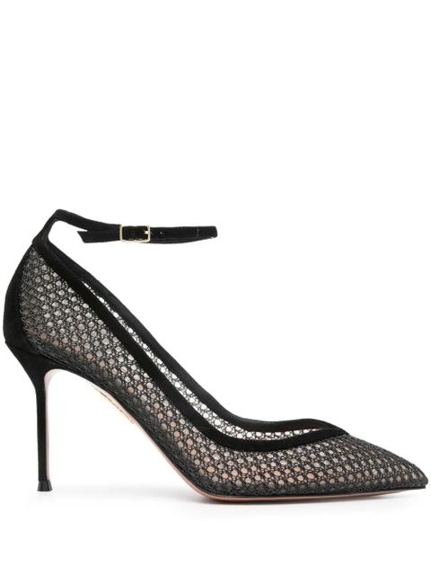 Aquazzura 85mm Asha pumps - Black - zdjęcie produktu nr 1